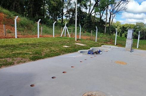 Estação elevatória de esgoto atende mais de 130 famílias
