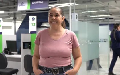 Sanepar tem mais um ponto de atendimento na unidade do Poupatempo