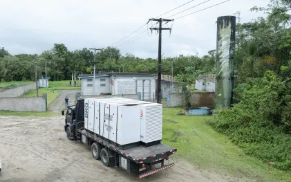 Geradores no Litoral