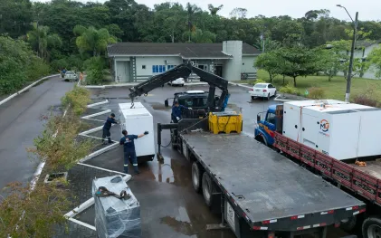 Geradores no Litoral