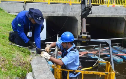 Ecobarreira em Matinhos