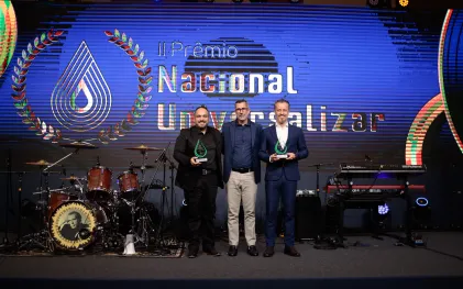 Sanepar conquista dois troféus no II Prêmio Nacional Universalizar