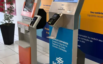 totem da Sanepar na ACP em Curitiba