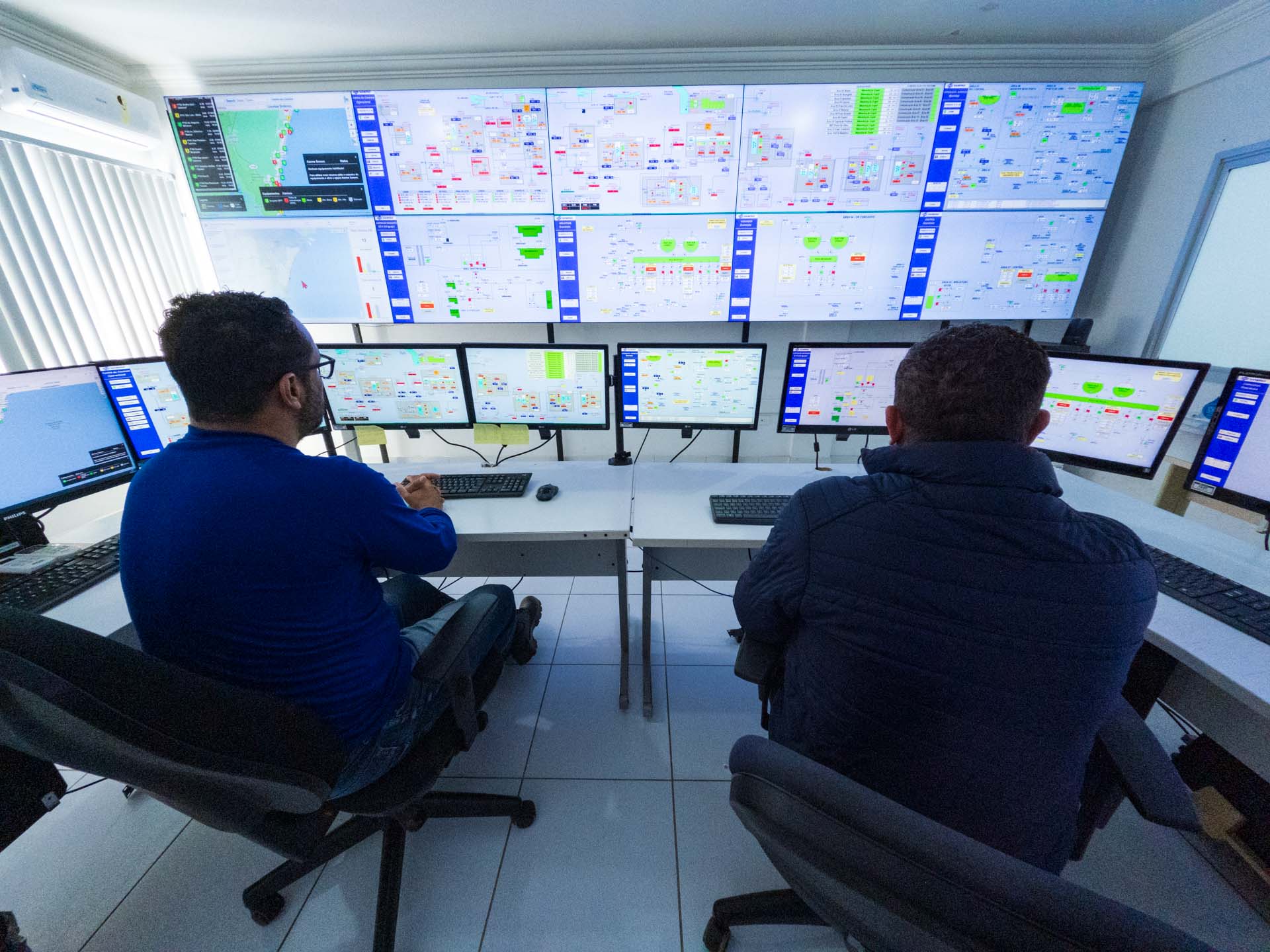 Estação de Tratamento de Água (ETA) Passaúna - Centro de Controle Operacional