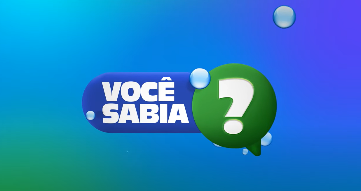 Você Sabia? A rede de esgoto Você Sabia? A rede de esgoto