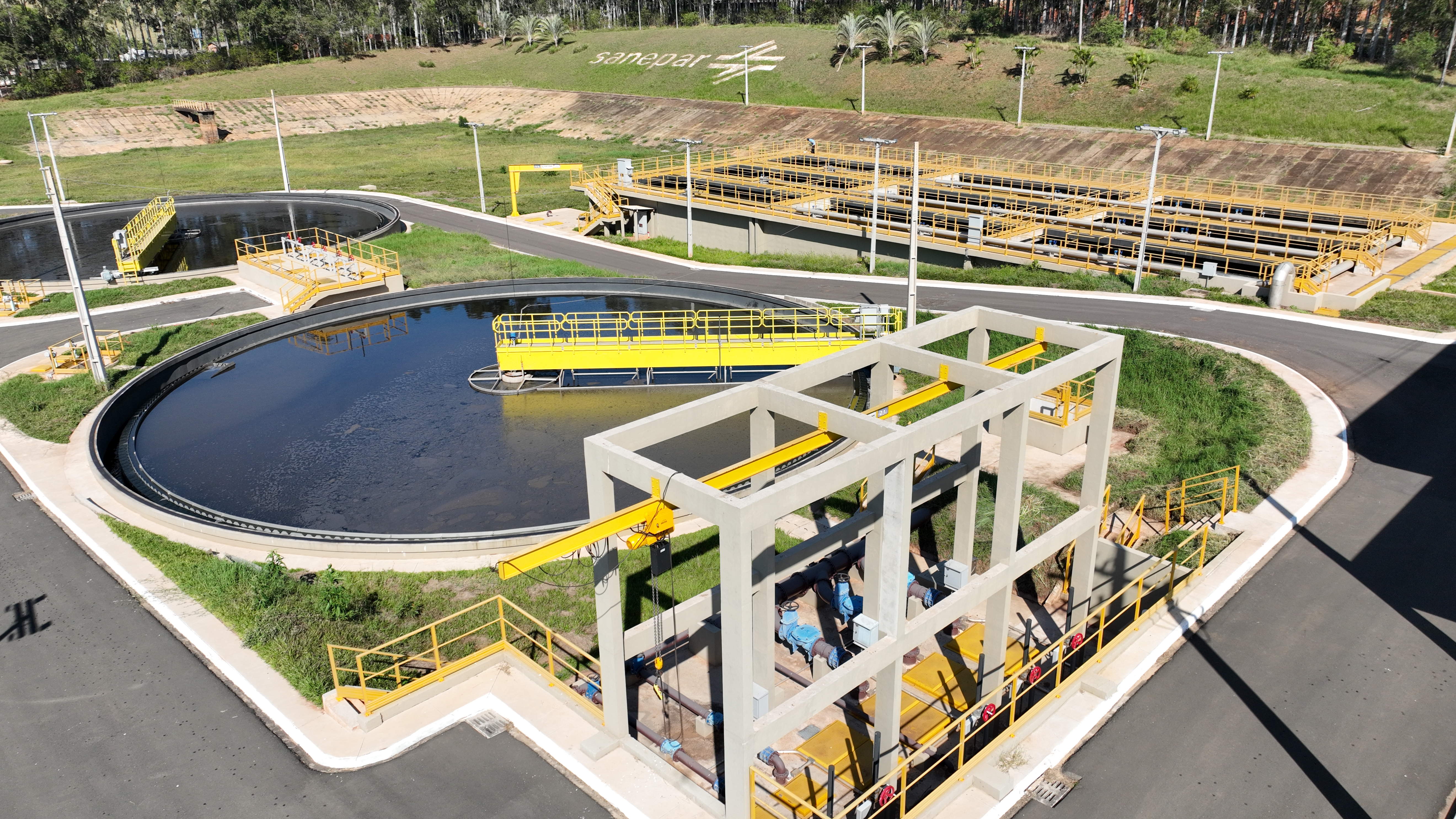 Estação de Tratamento de Esgoto Pinhalzinho em Umuarama