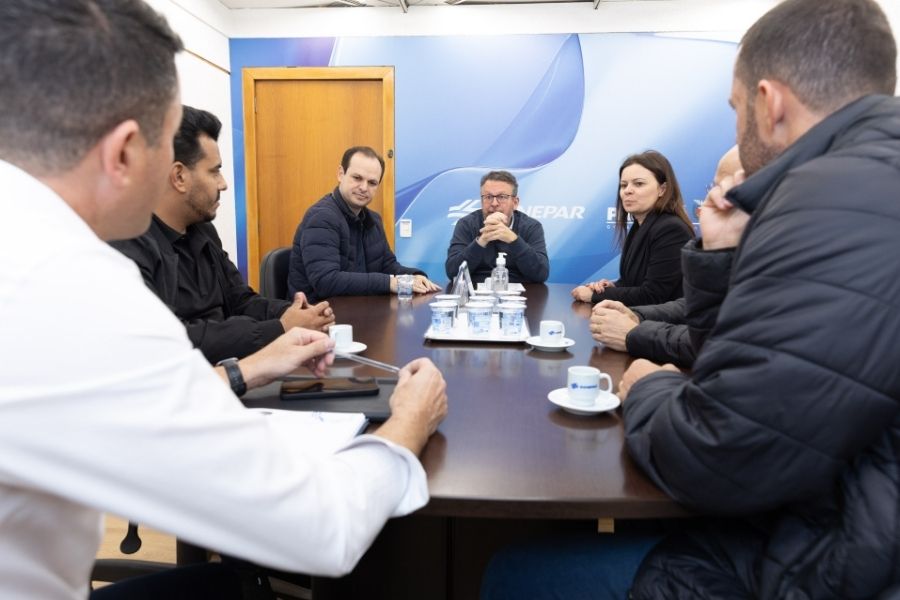 Encontro com prefeito de Cidade Gaúcha, Alexandre Lucena