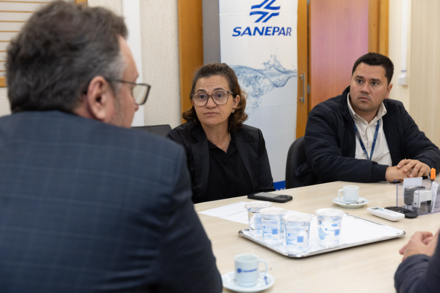 Encontro com a prefeita de São Sebastião da Amoreira, Exilaine Gaspar