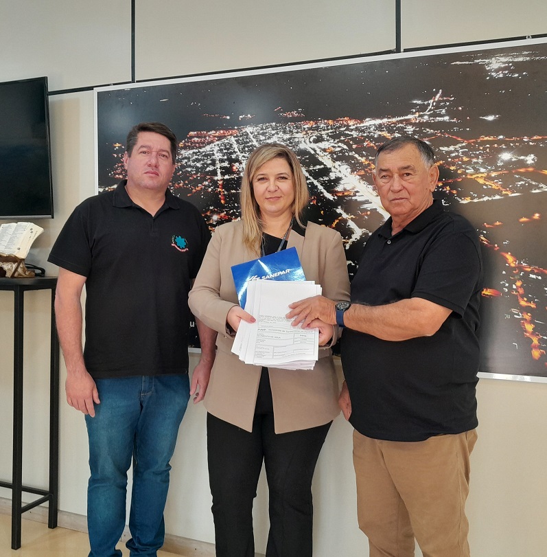 Sanepar apresenta projeto e andamento das obras para São Miguel do Iguaçu 