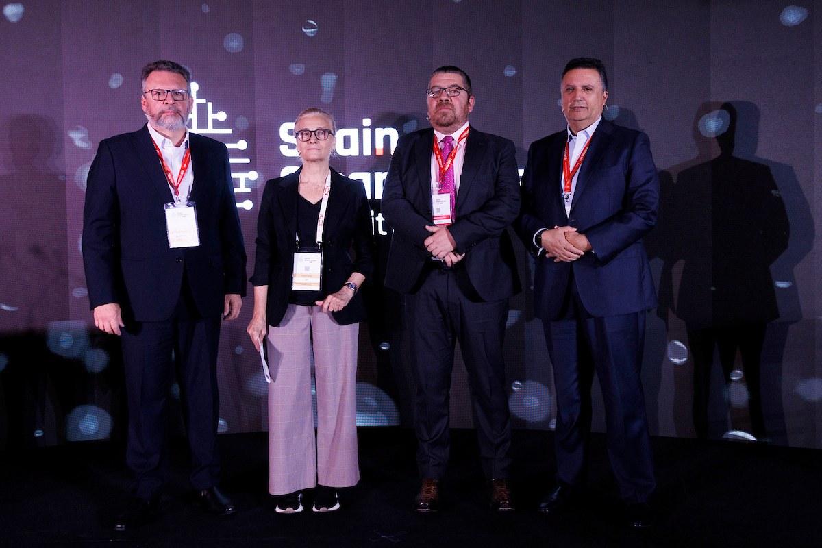 Diretor-presidente da Sanepar, Wilson Bley Lipski, no Spain Smart Water Summit 2025