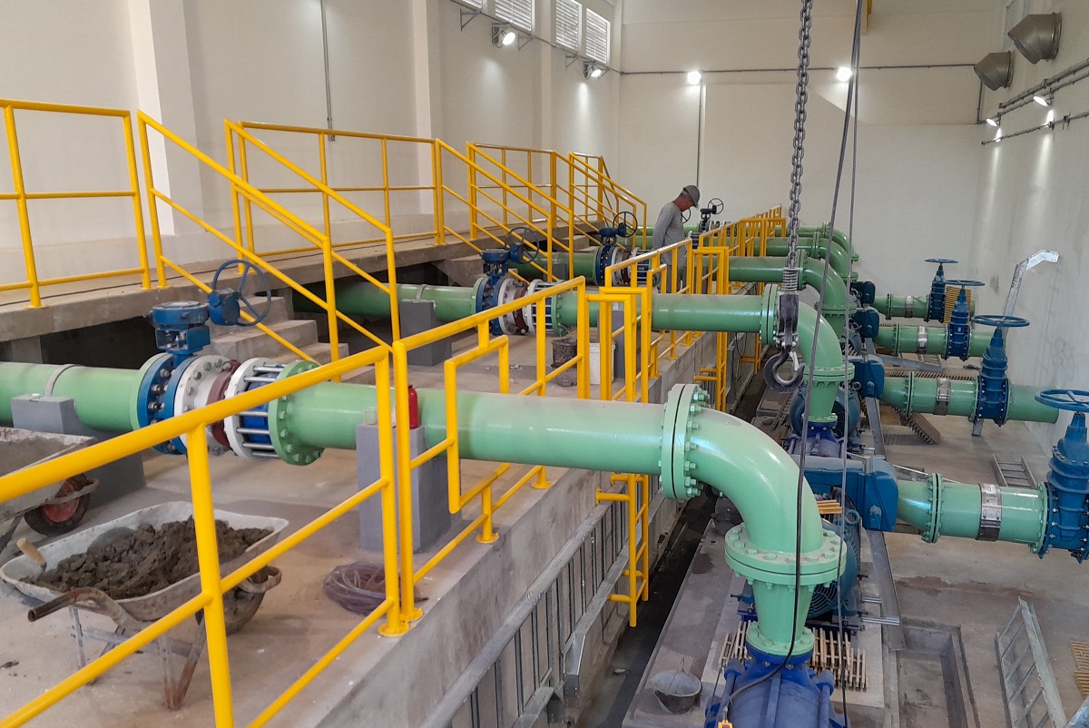 conjunto motobomba captação umuarama