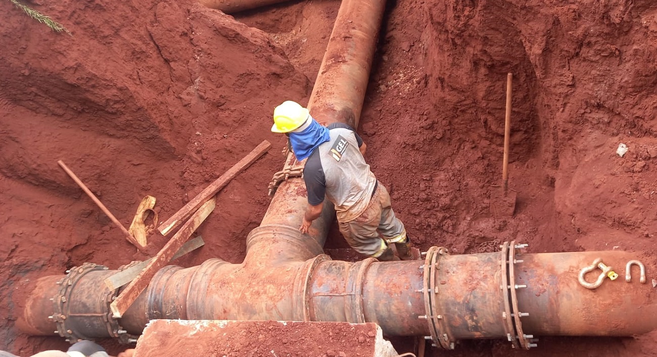 Investimentos da Sanepar na cidade ultrapassam R$ 190 milhões