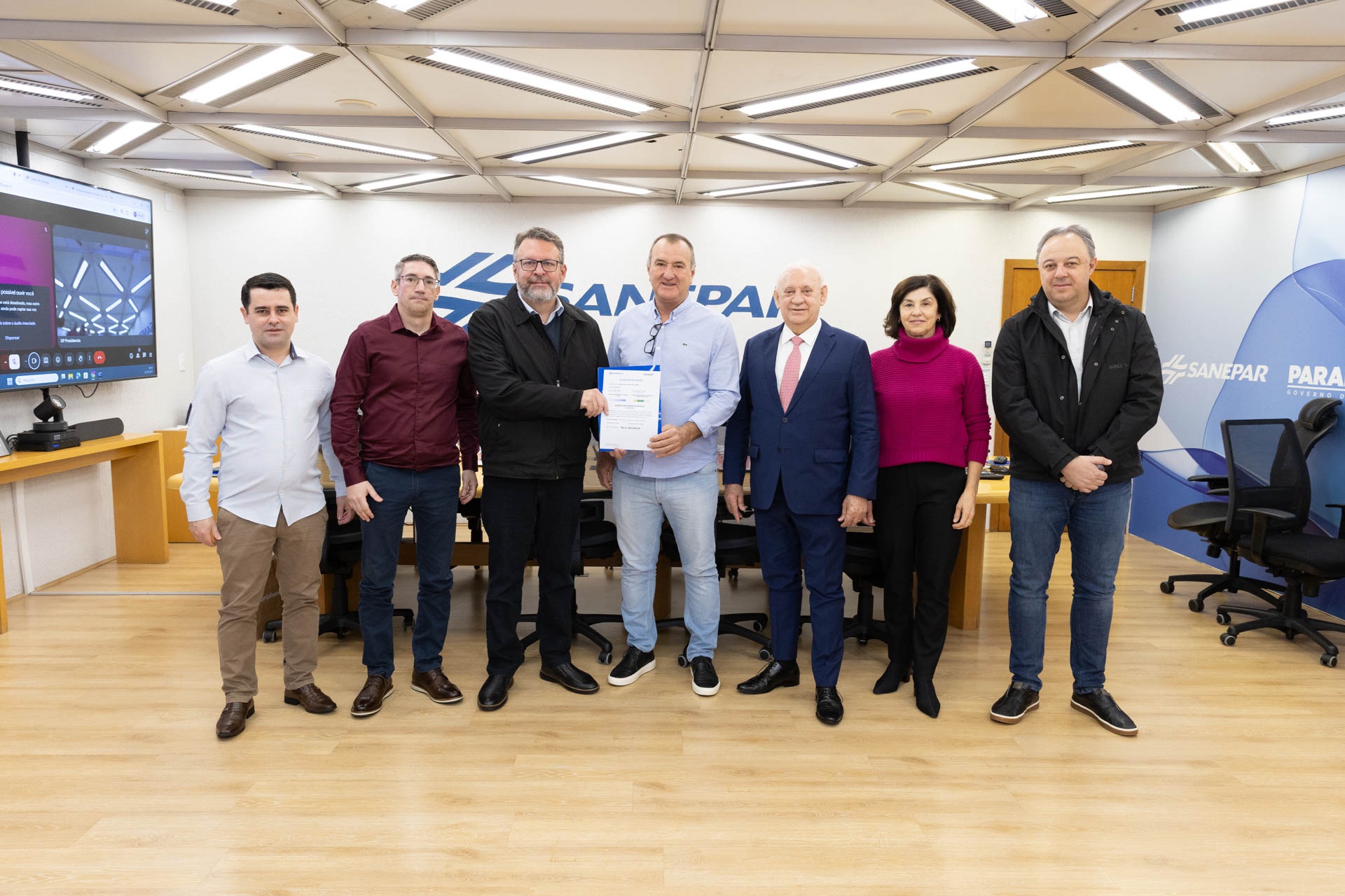 Sanepar firma parceria com 4 municípios para investir R$ 41 milhões em infraestrutura