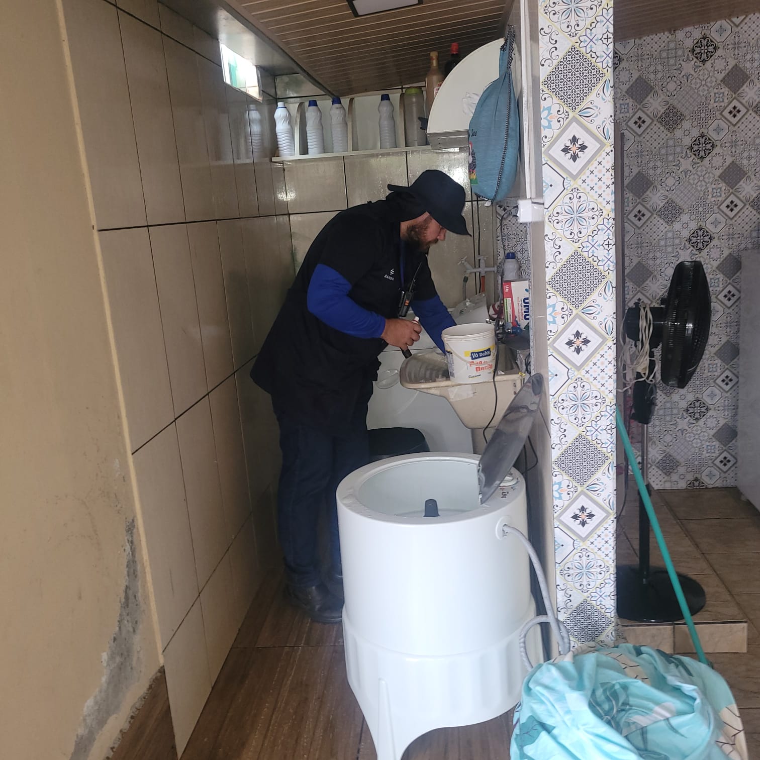 Sanepar inicia vistorias técnicas no distrito de Floriano, em Maringá