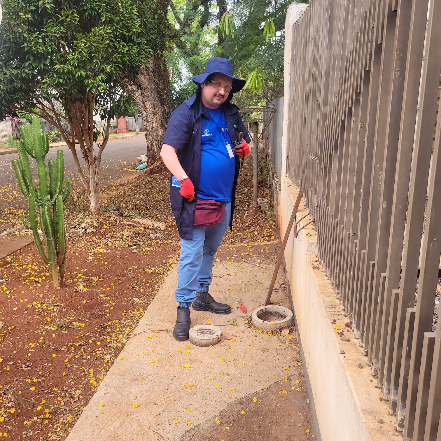 Sanepar inicia vistorias técnicas no distrito de Floriano, em Maringá