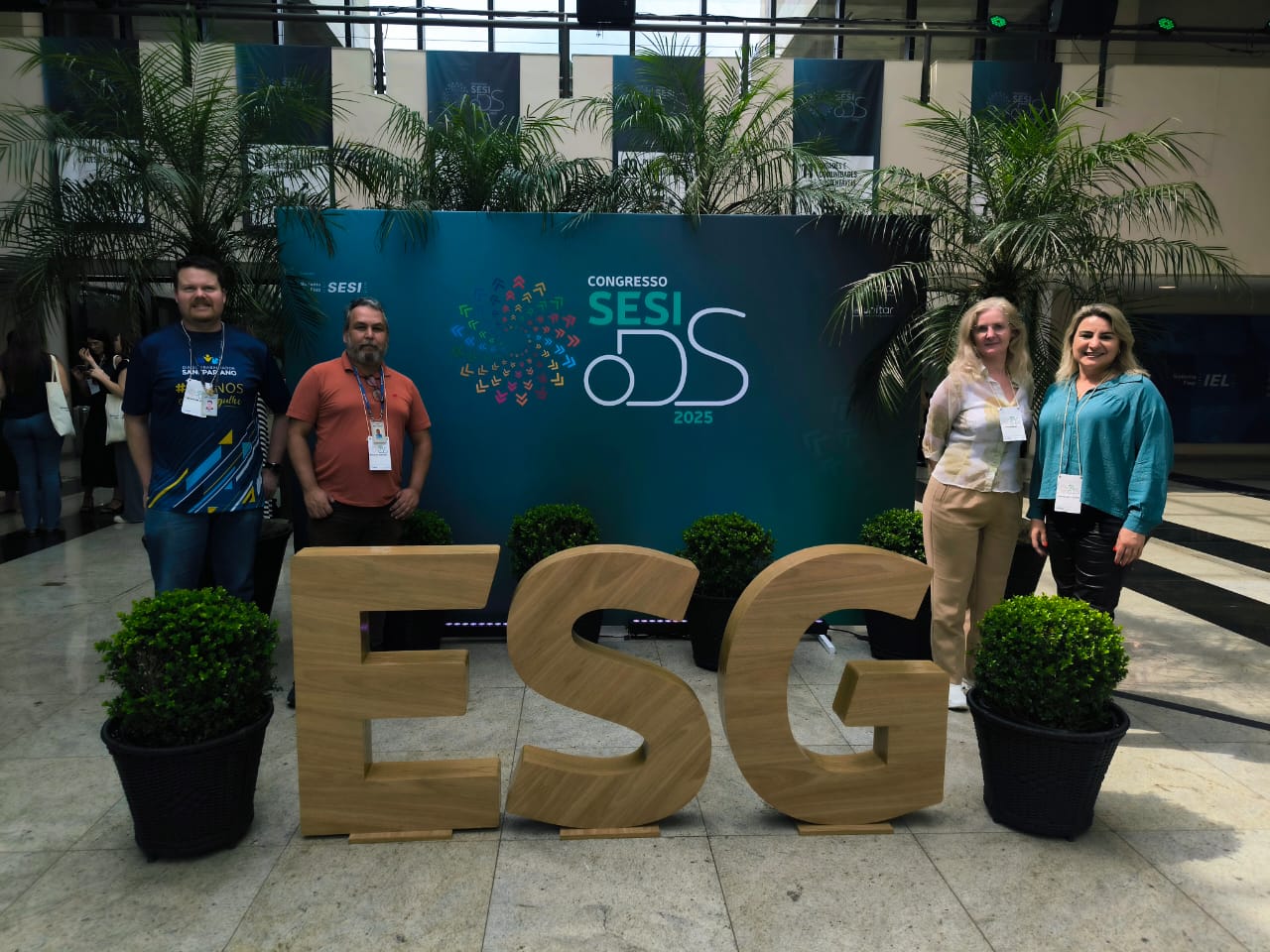 Jardins de Água e Mel - Selo Sesi ODS