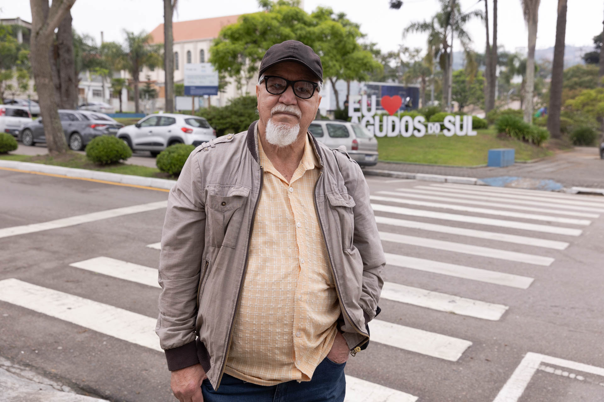 Mário Fernandes Paes é um dos moradores atendidos pelo Sanepar Rural, no programa Rota do Progresso