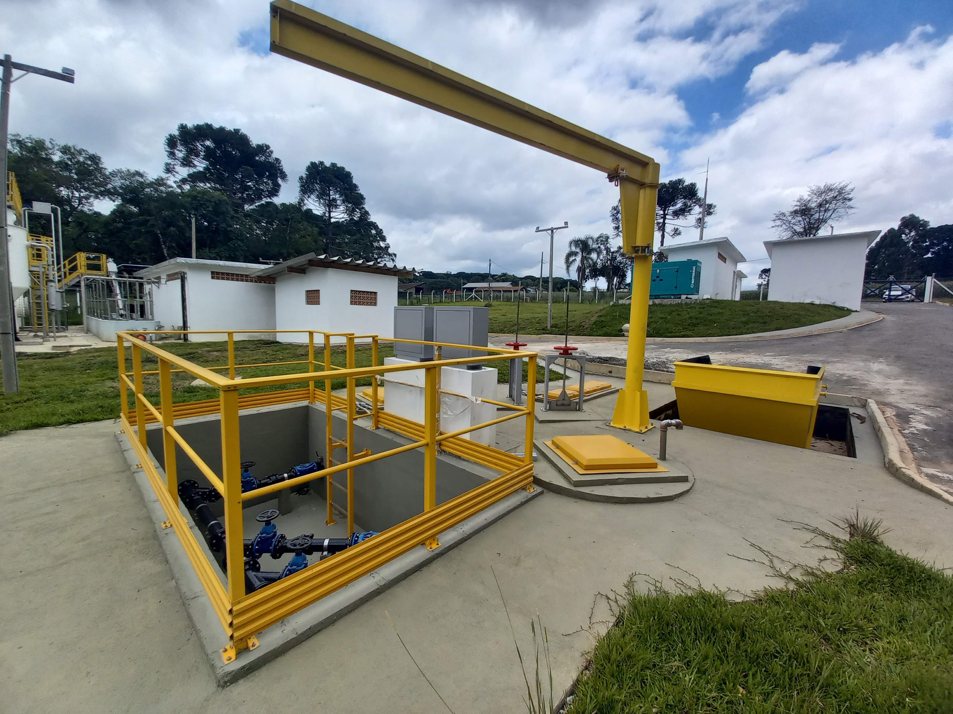 Investimento de R$745 milhões visa promover a universalização do saneamento nos municípios atendidos pela Sanepar e que fazem parte do programa Rota do Progresso (ETE Antônio Olinto / Sanepar)