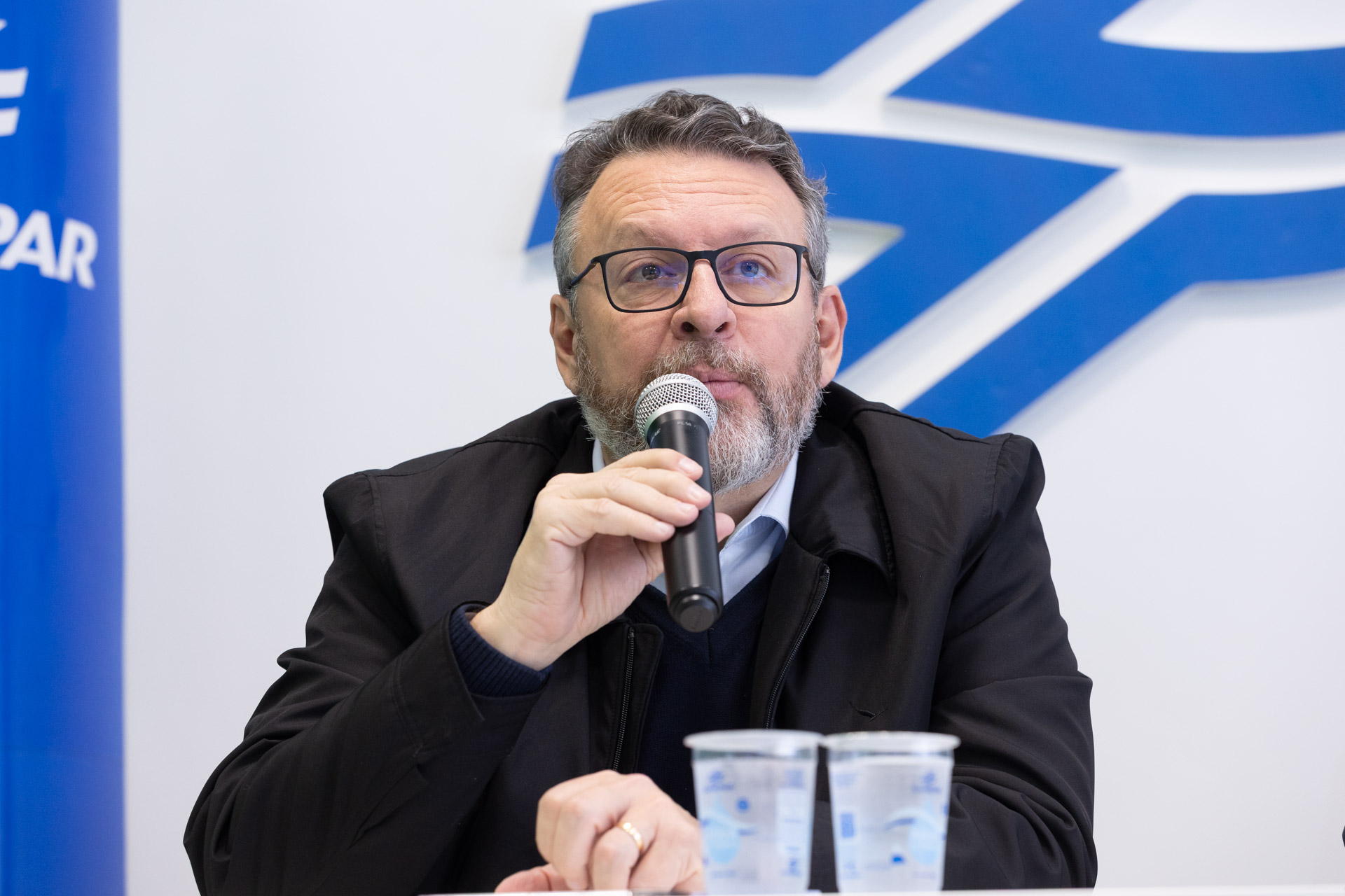 Diretor-presidente da Sanepar, Wilson Bley