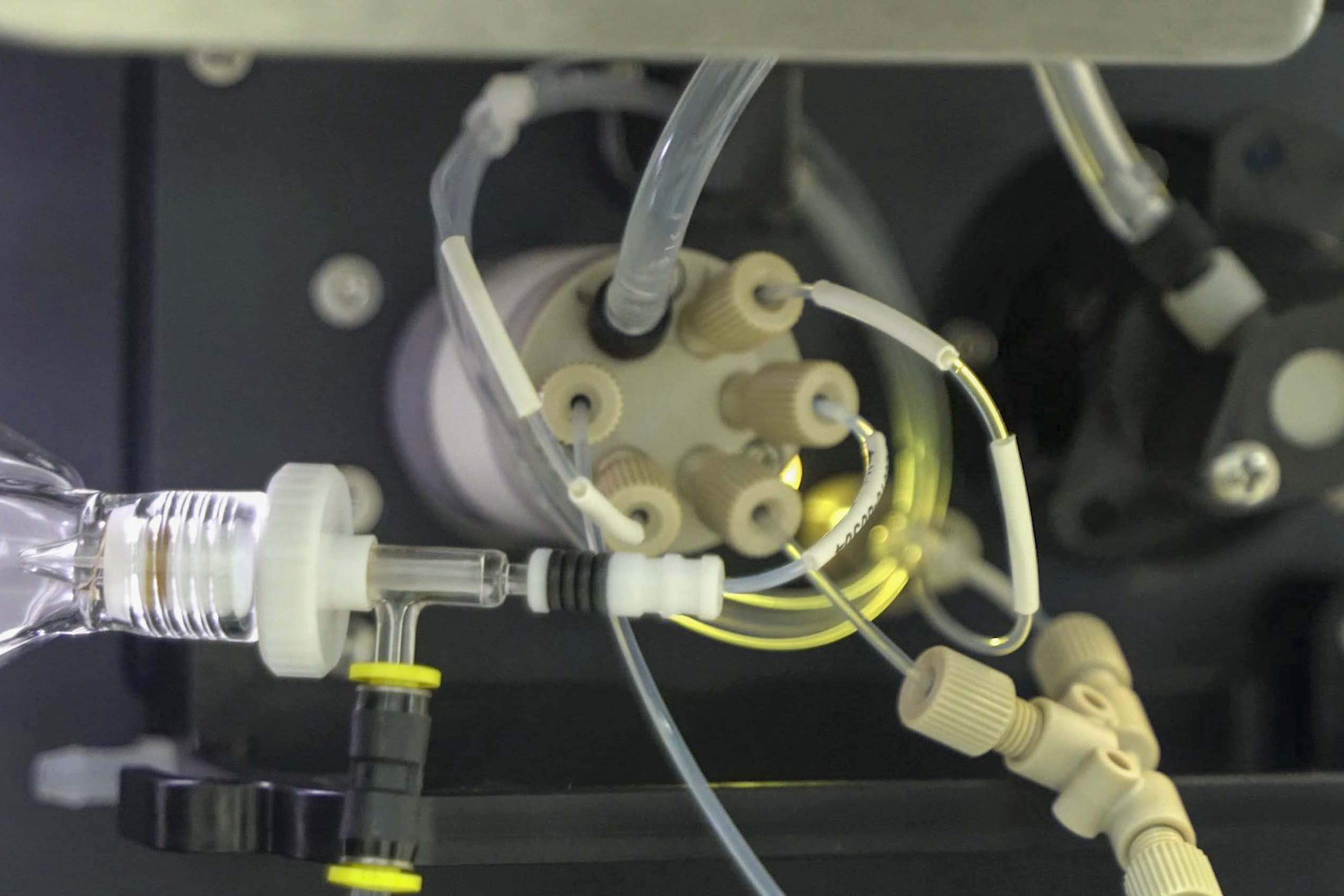 Novo equipamento de análise de água