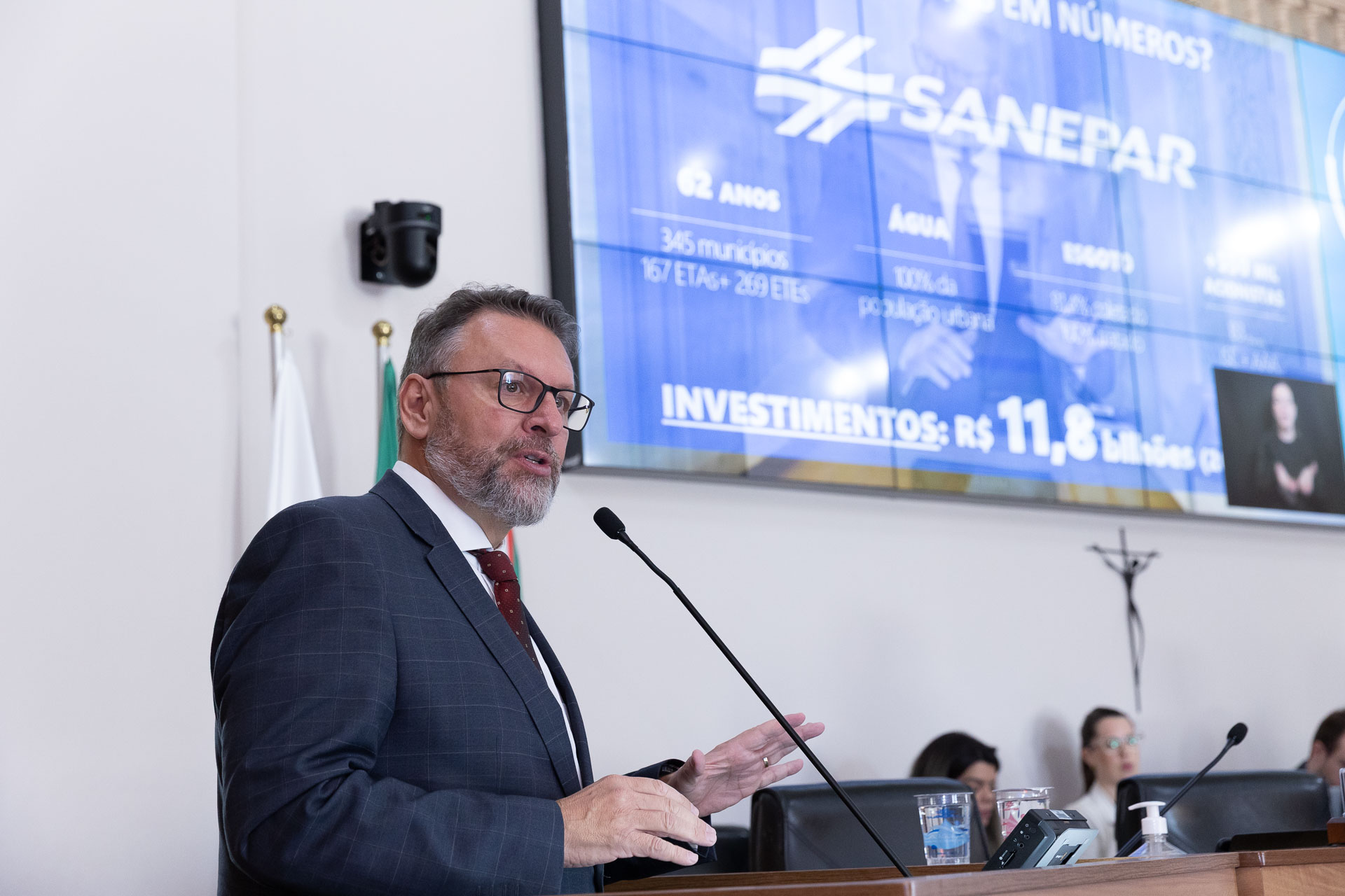 Wilson Bley na Câmara de Vereadores em Curitiba