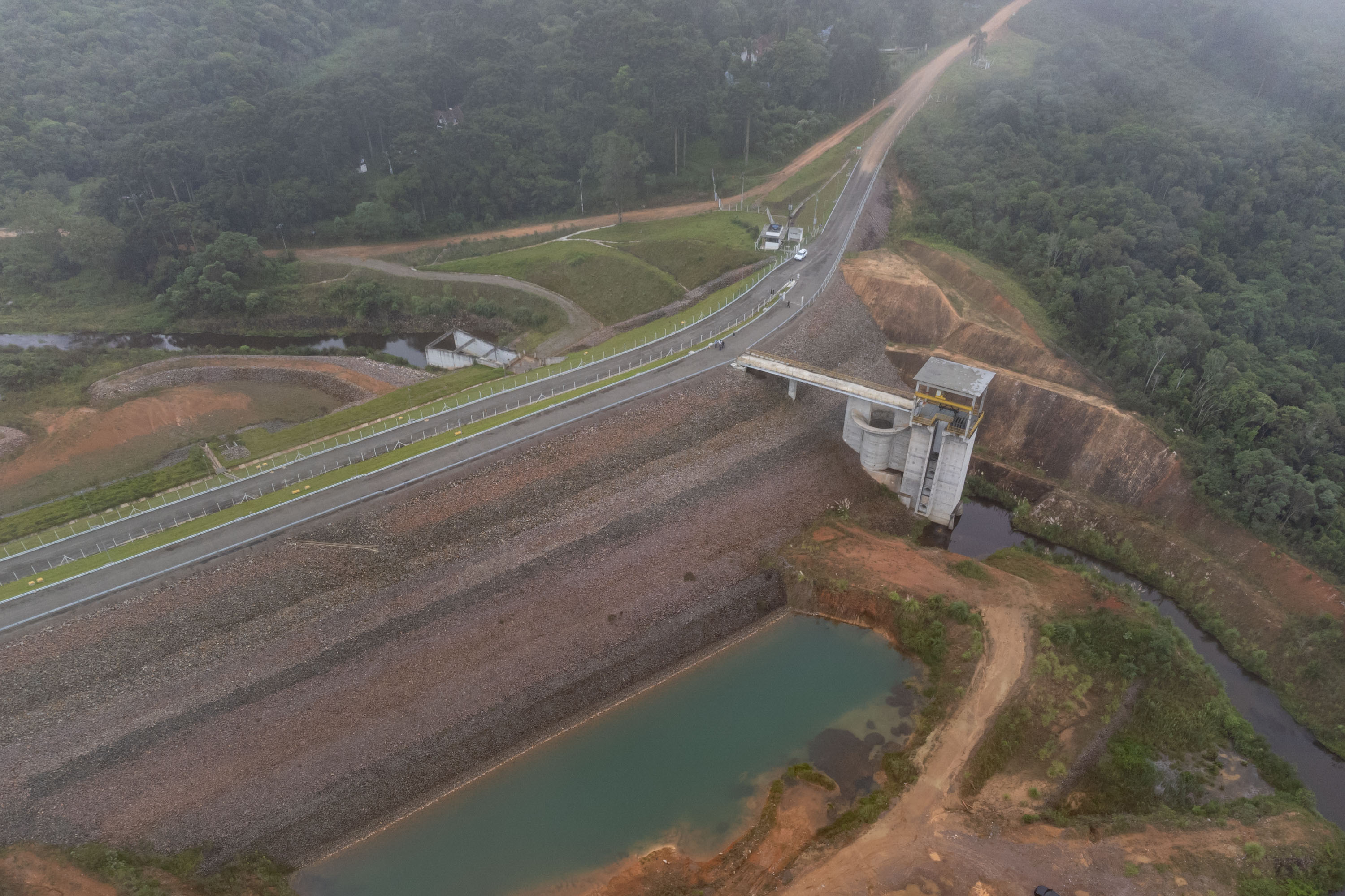 Barragem Miringuava dezembro 2024