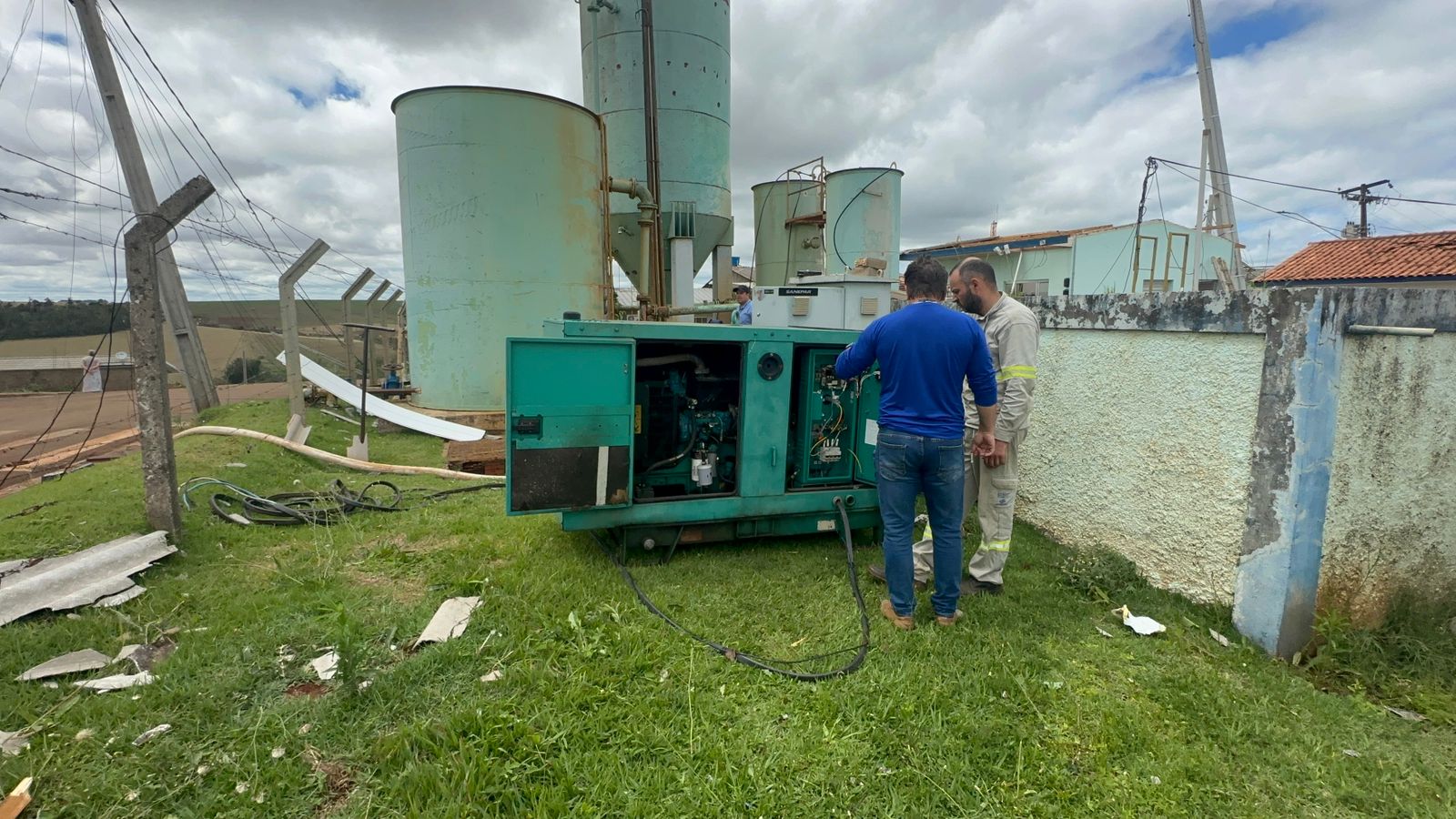 GERADORES ESTÃ SENDO INSTALADOS NOS SISTEMAS DE ABASTECIMENTO DE RIO BONITO DO IGUACU