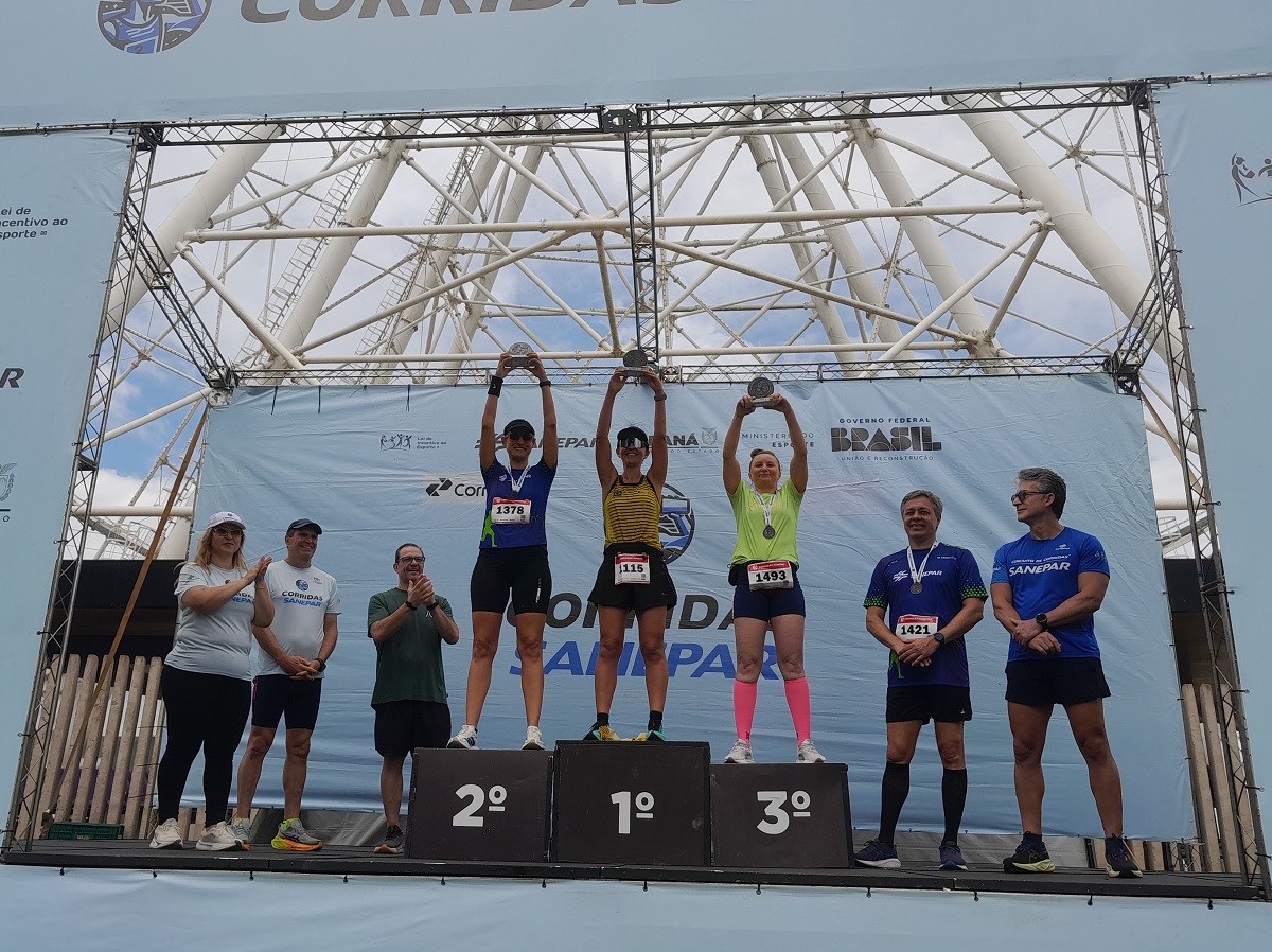 Corrida Sanepar realizada em Foz do Iguaçu