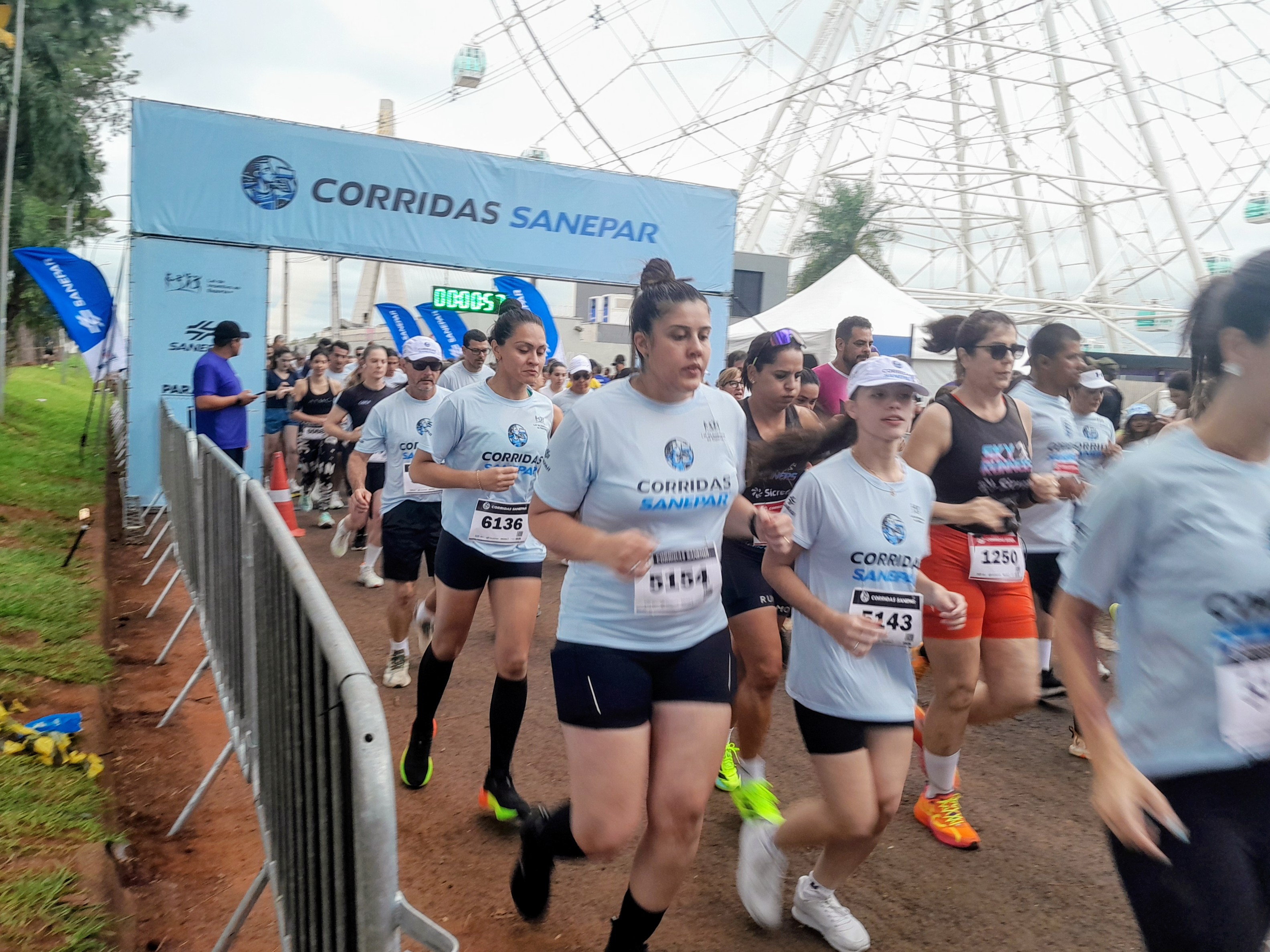 Corridas Sanepar reuniu 1800 atletas