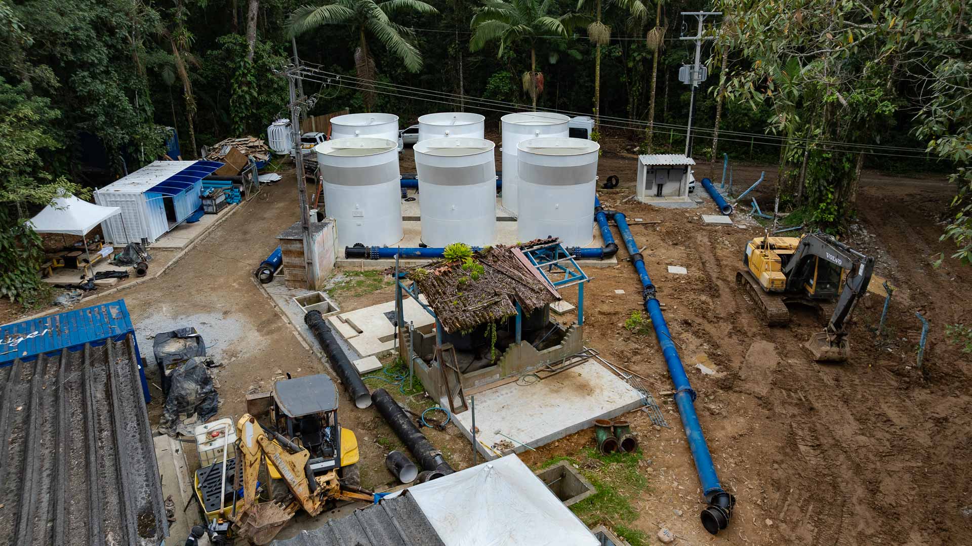 Investimento em sistema floco-decantador foi de R$ 6,1 milhões. Crédito: André Thiago / Sanepar