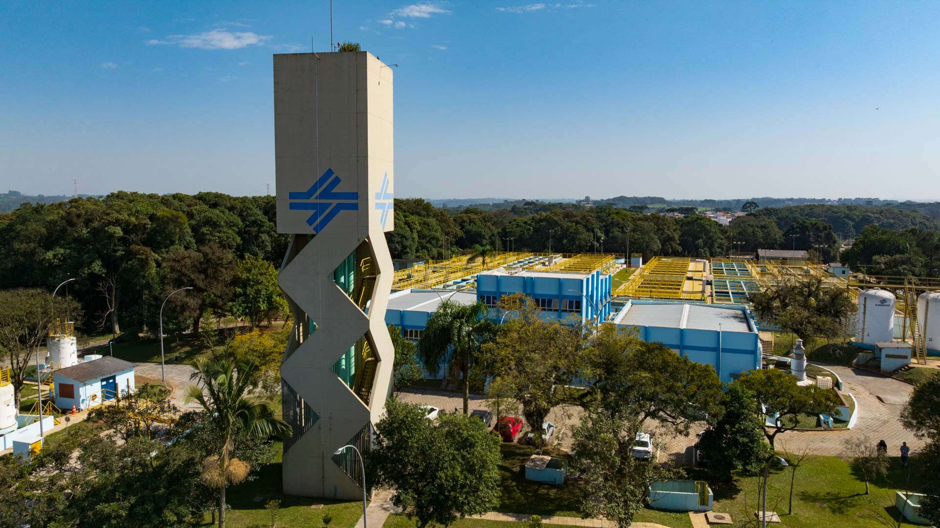 Estação de Tratamento de Água Passaúna em Curitiba