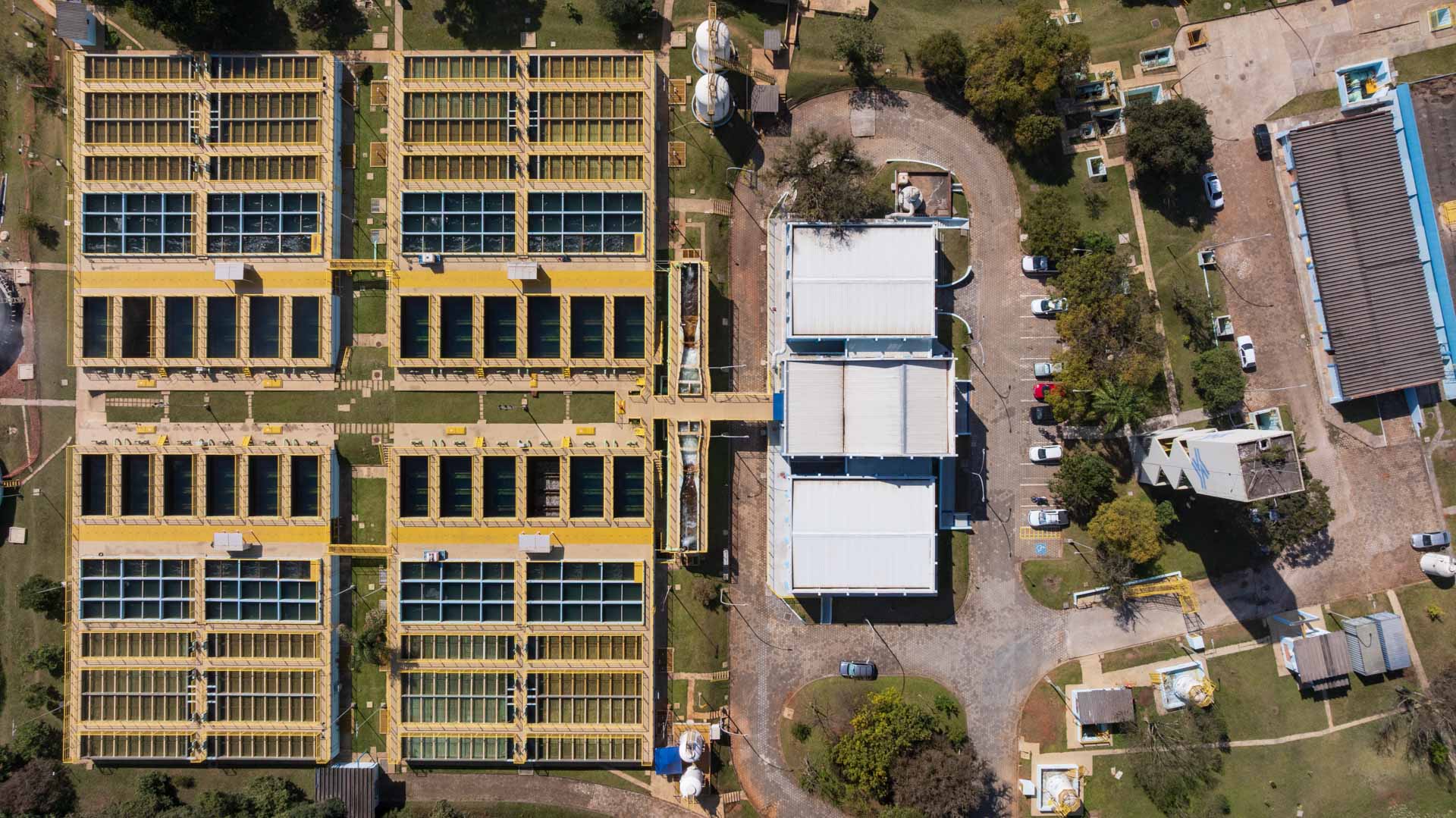 Estação de Tratamento de Água Passaúna em Curitiba