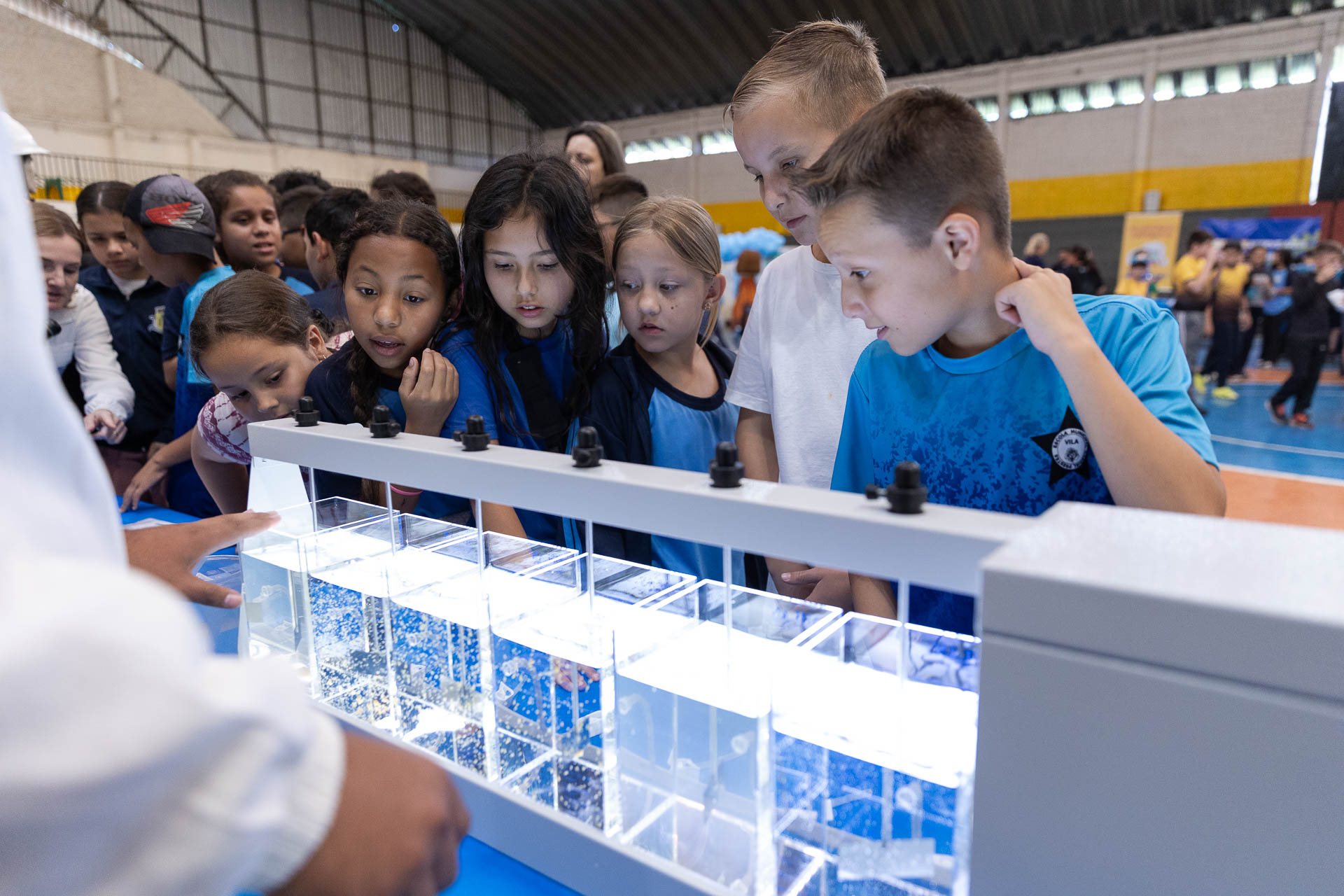 Sanepar leva serviços, educação ambiental e diversão a Campo Magro
