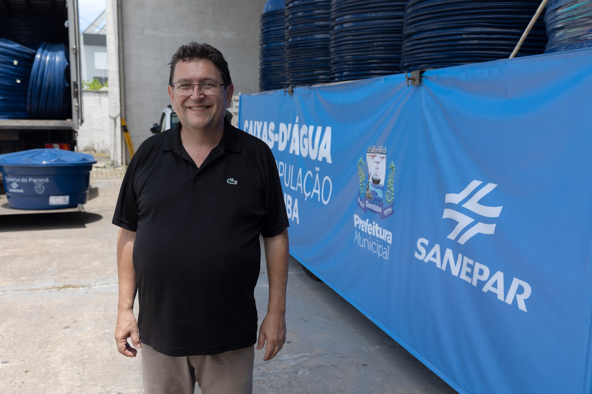 Prefeito de Guaratuba Maurício Lense