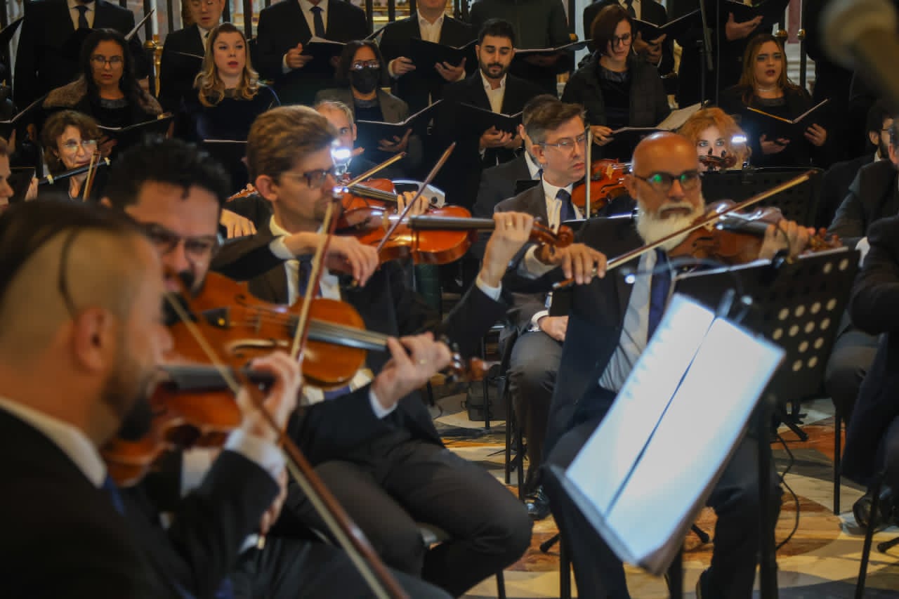 Camerata Antiqua de Curitiba se apresenta em Roma. 