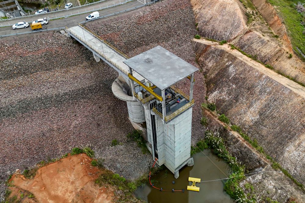 Sanepar inicia enchimento da Represa Miringuava