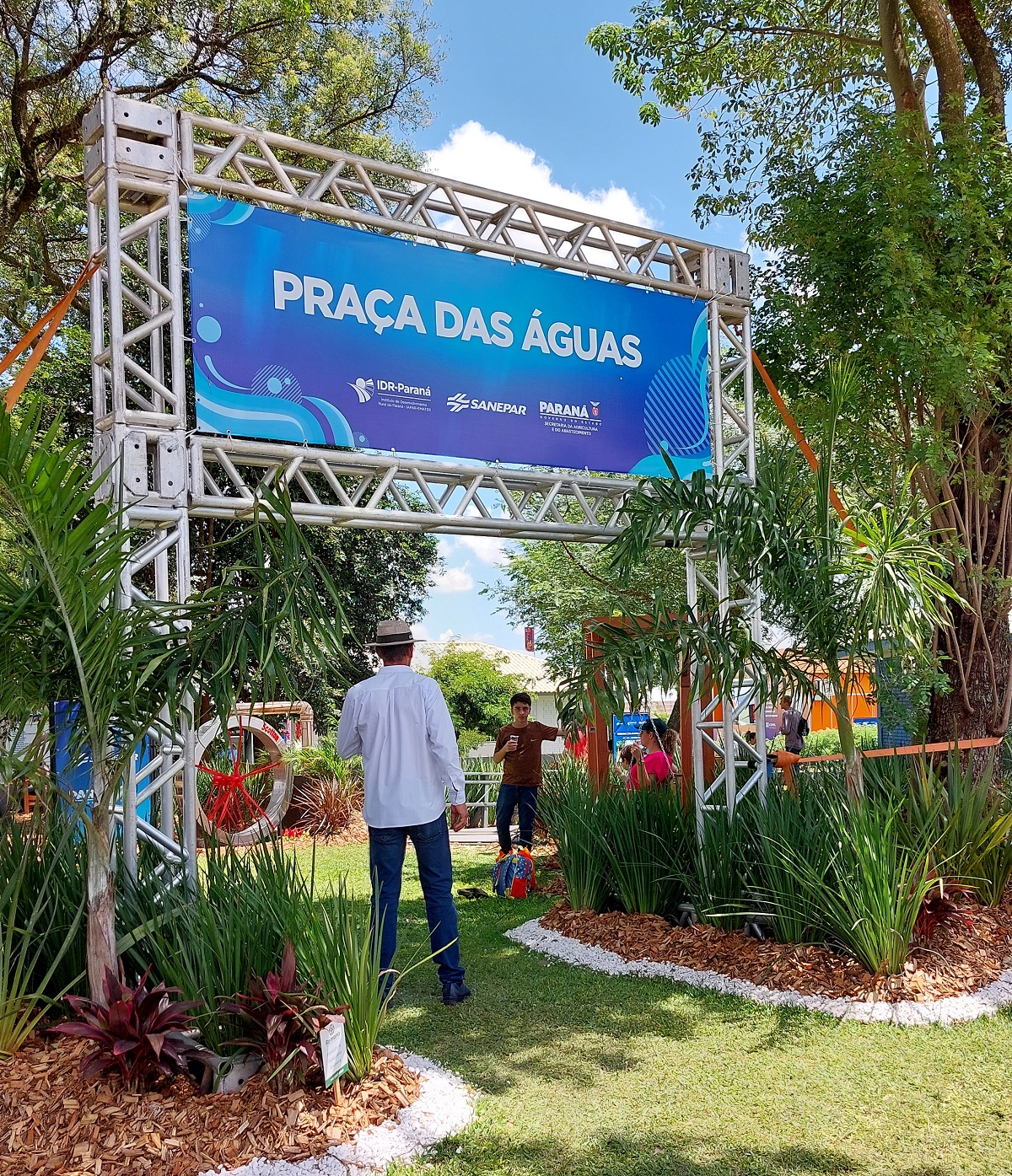 Espaço da Sanepar no Show Rural de Cascavel 2026