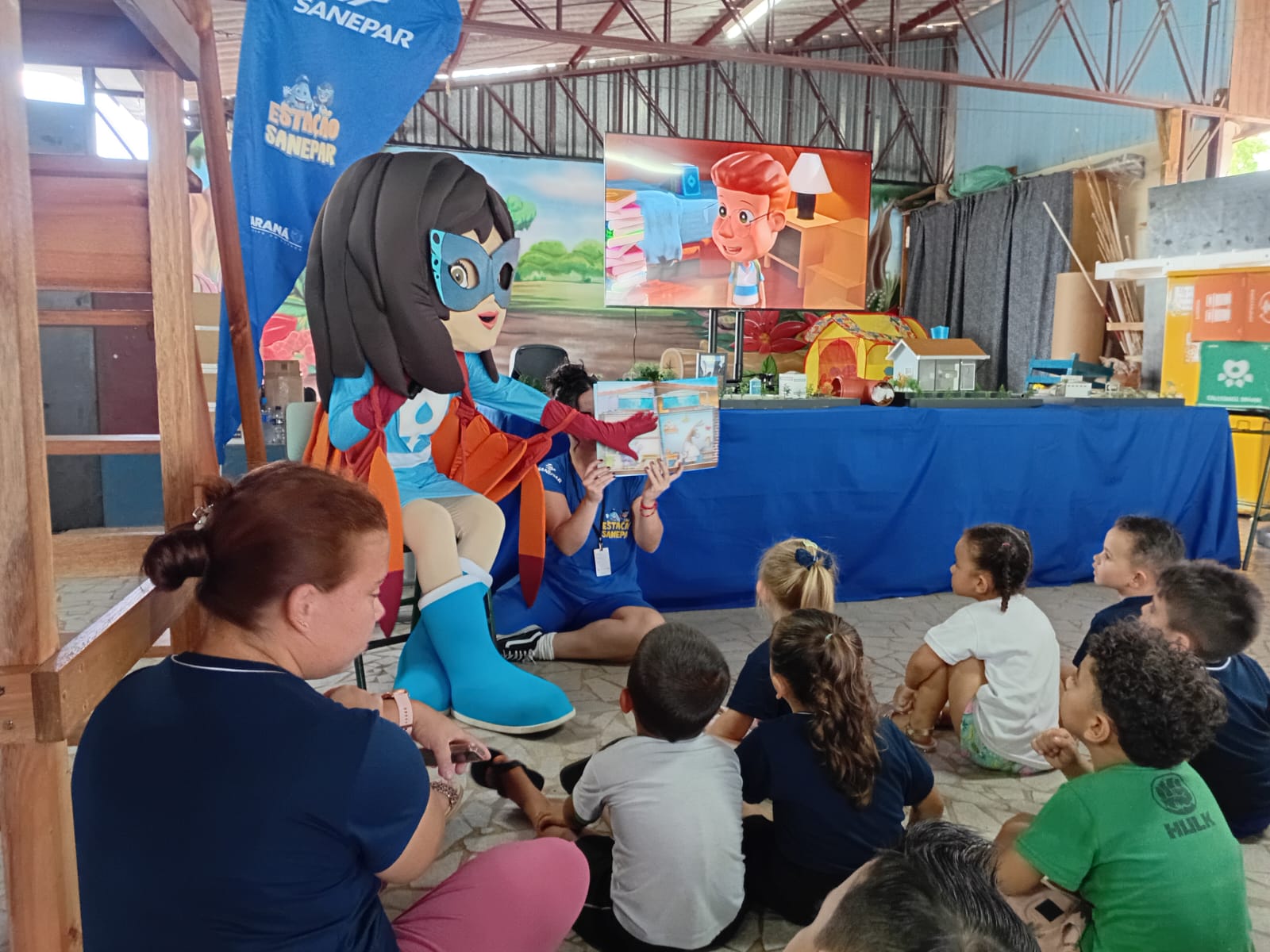 quedas do iguaçu - estação sanepar volta as aulas