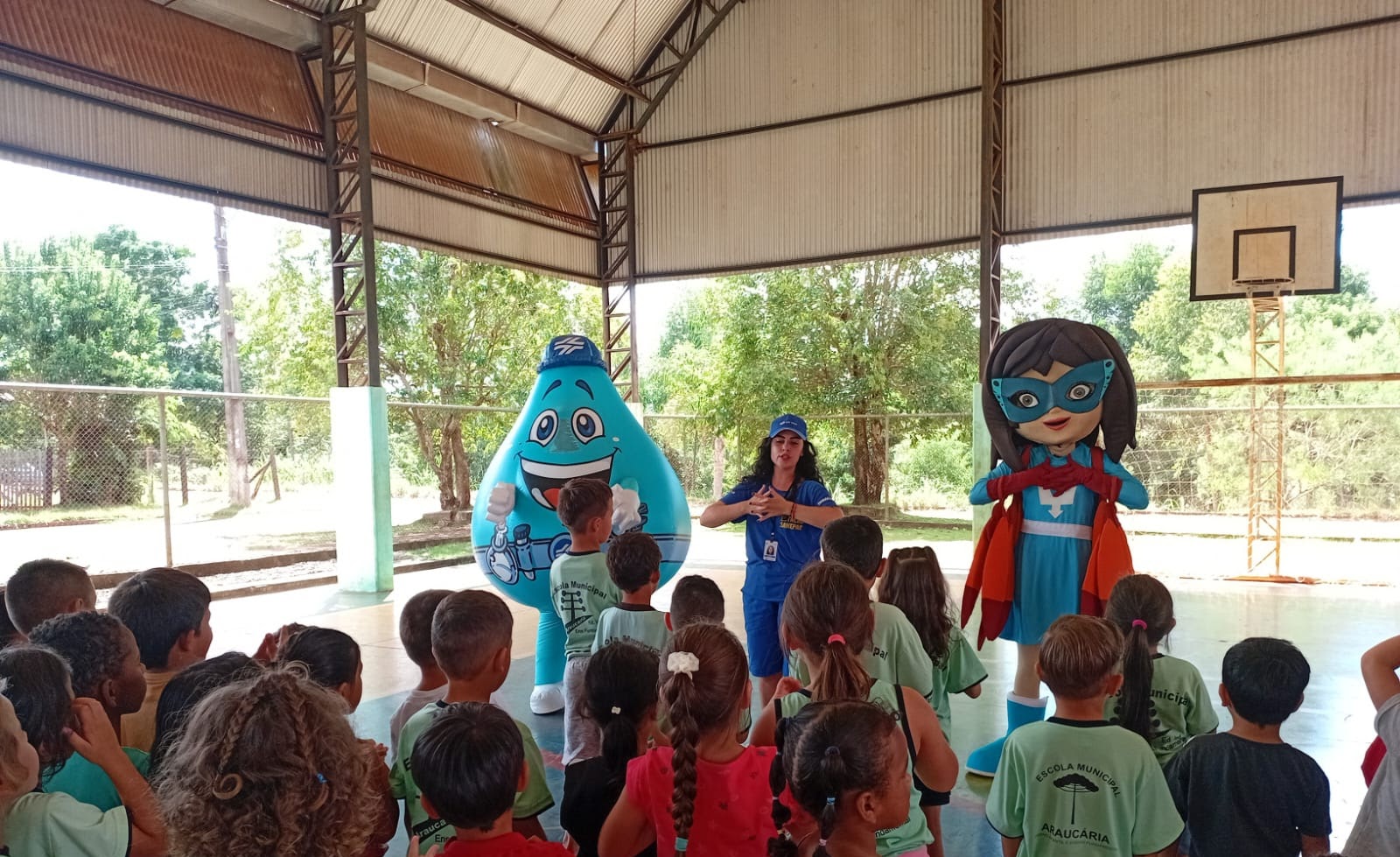 quedas do iguaçu - estação sanepar volta as aulas