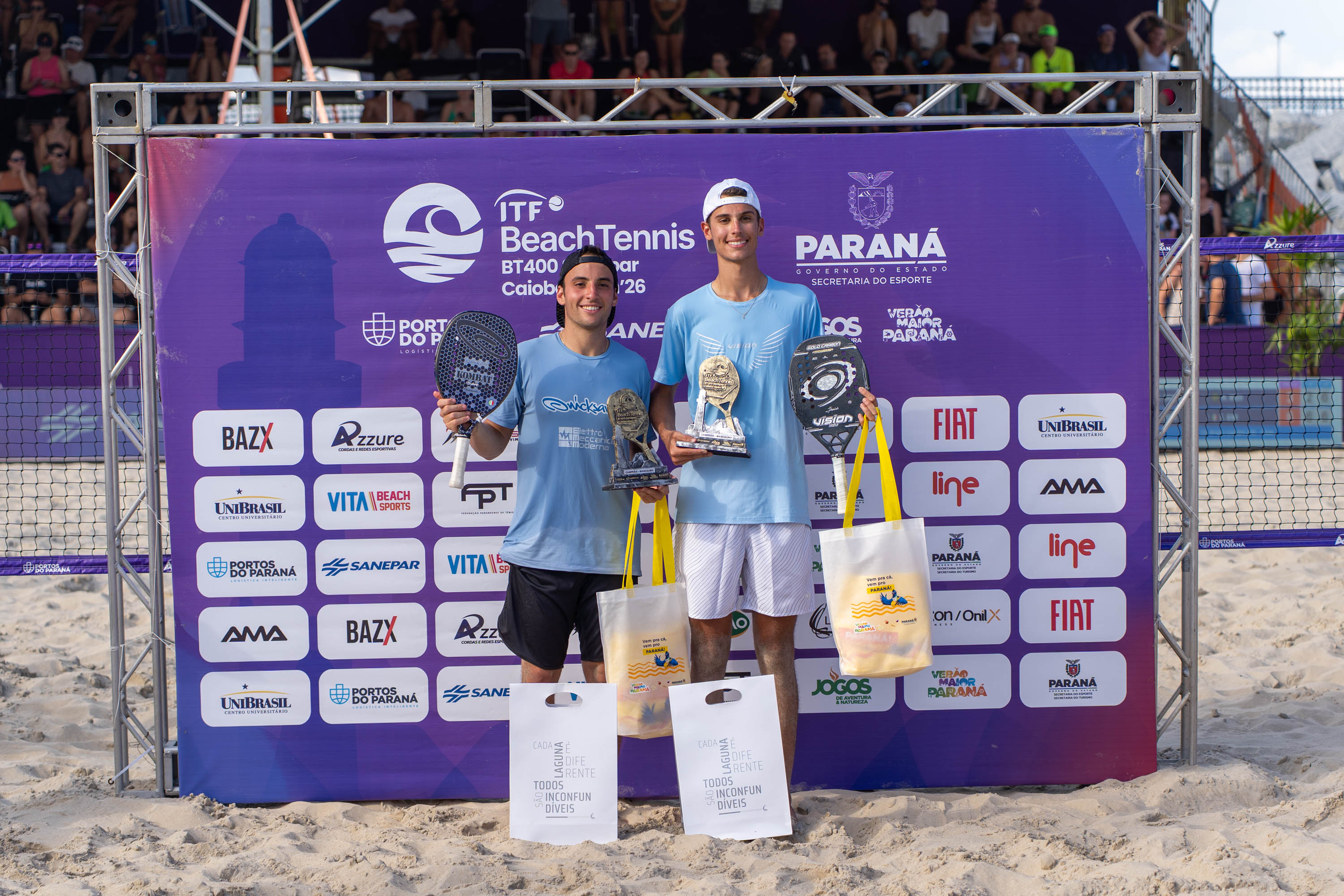 Finais do BT400 Sanepar Caiobá Open 2026, realizadas neste domingo (8) em Matinhos. Foto: Felipe Henschel/AEN