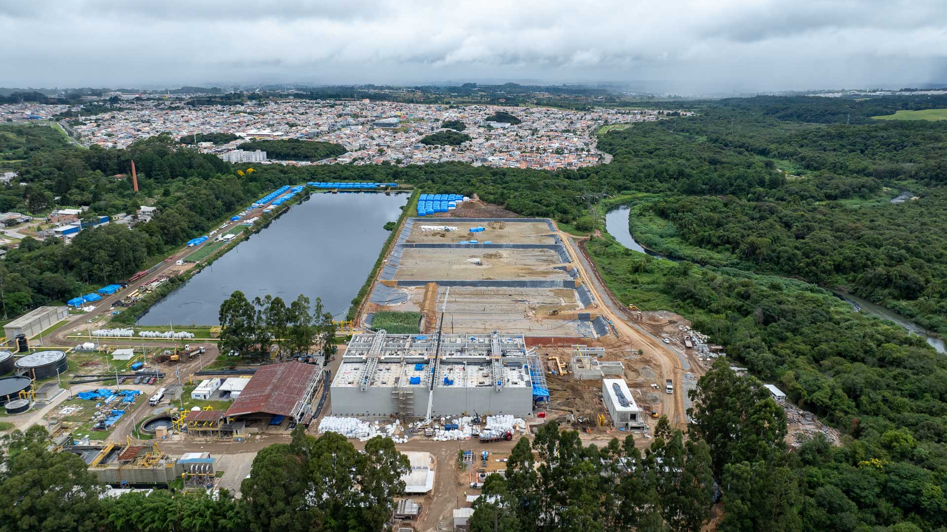 Curitiba é a única capital com 100% de esgoto tratado no Brasil