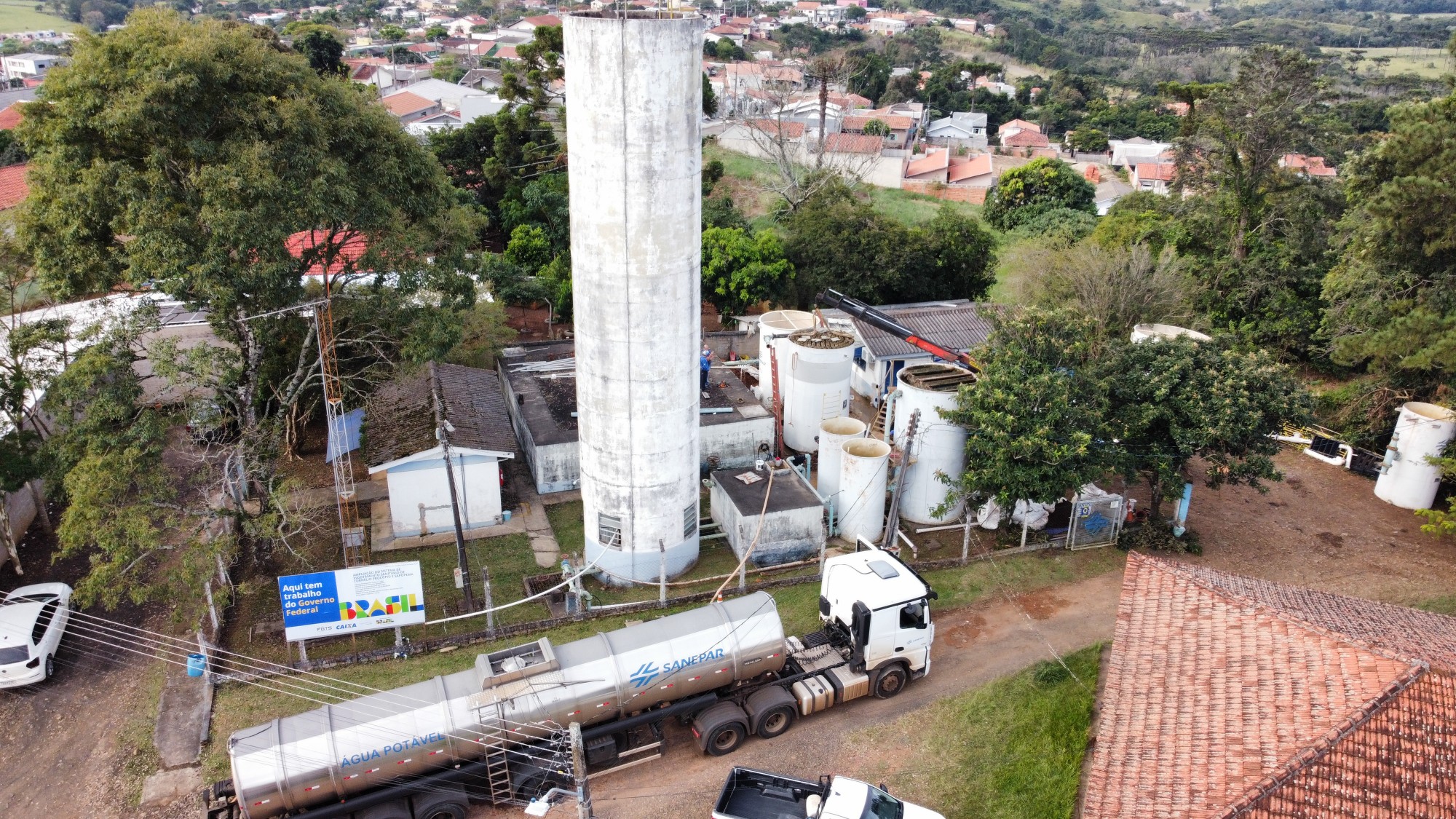 Instalação de novo equipamento em estação 