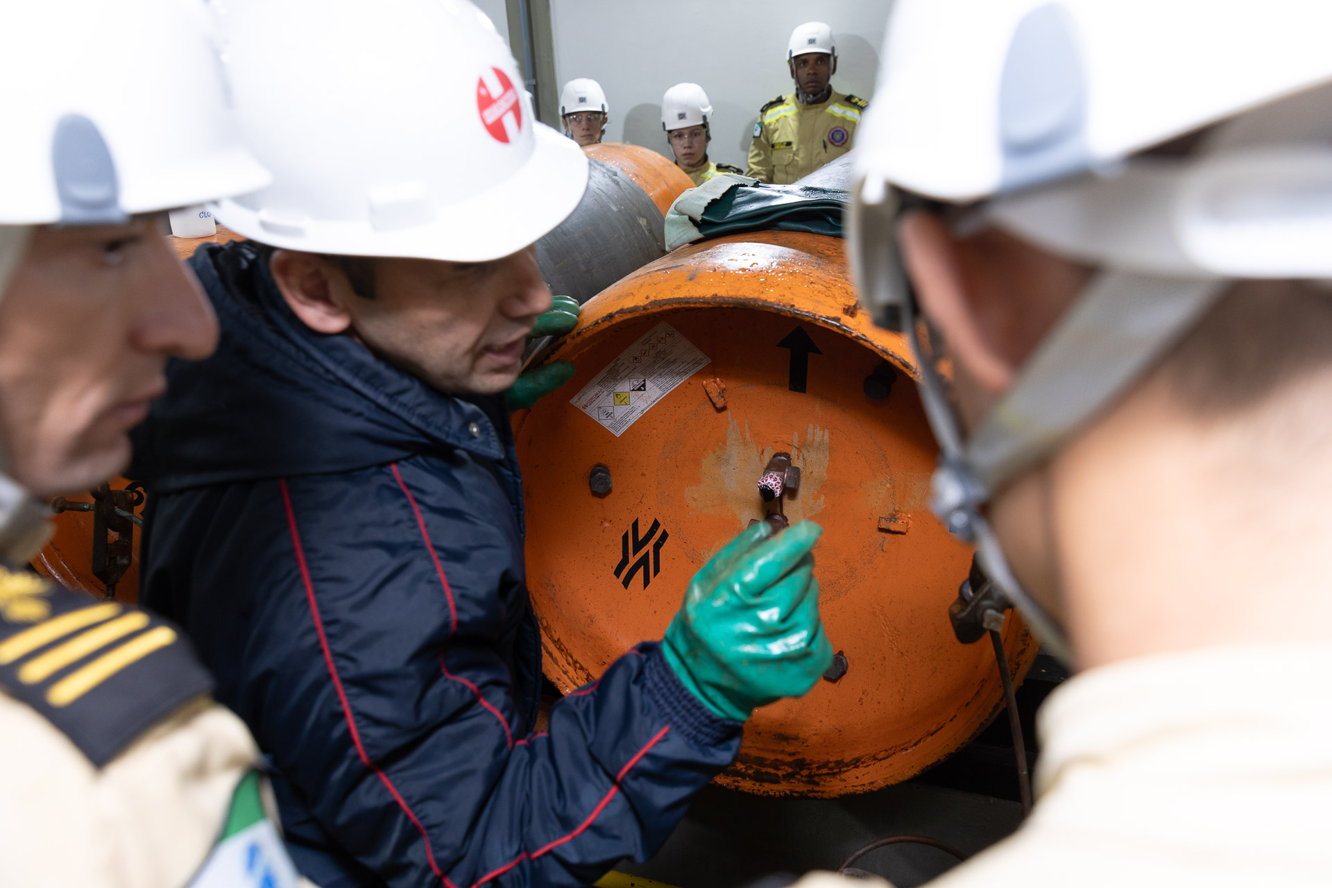 Sanepar contribui na formação de cadetes do Corpo de Bombeiros.