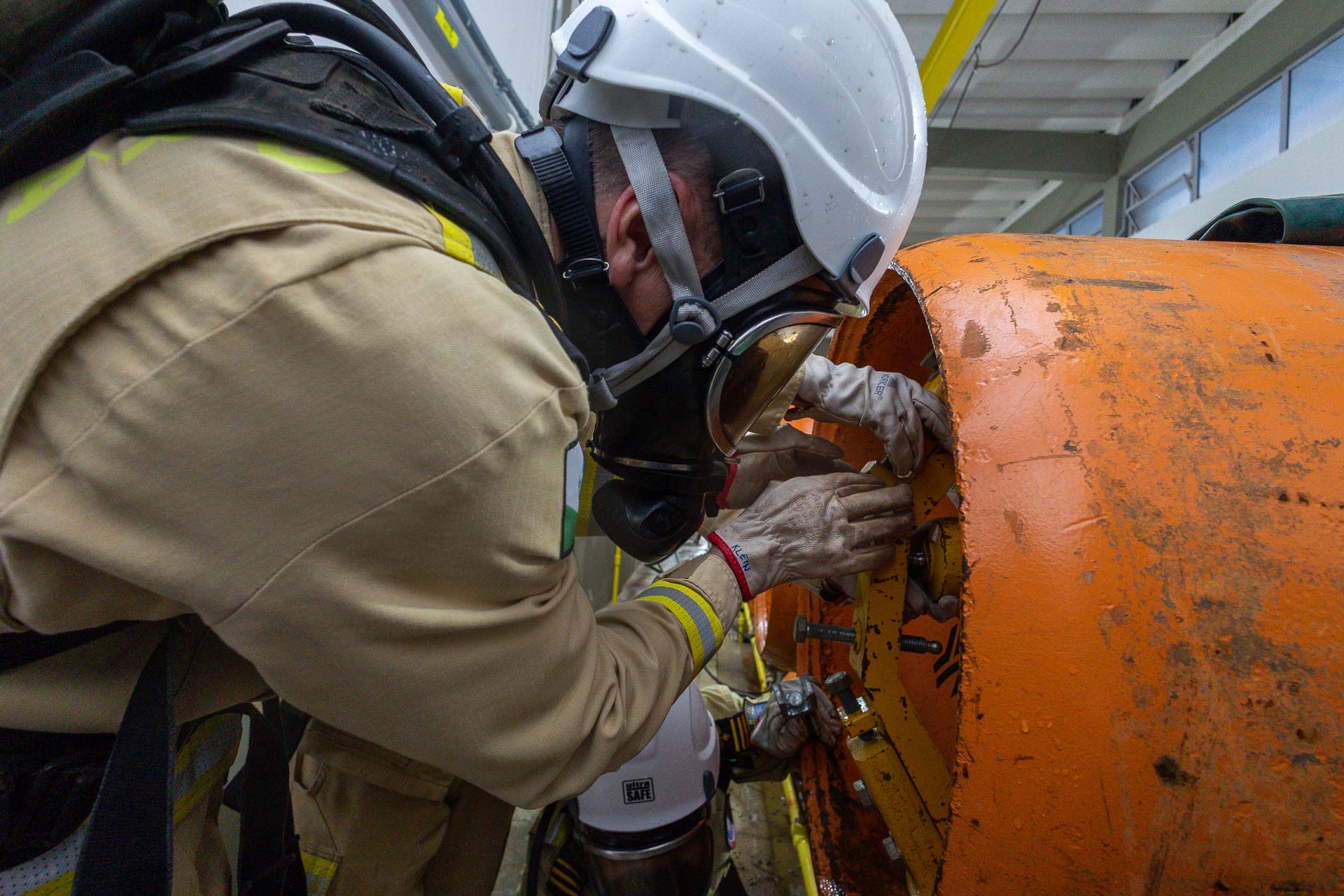 Sanepar contribui na formação de cadetes do Corpo de Bombeiros.