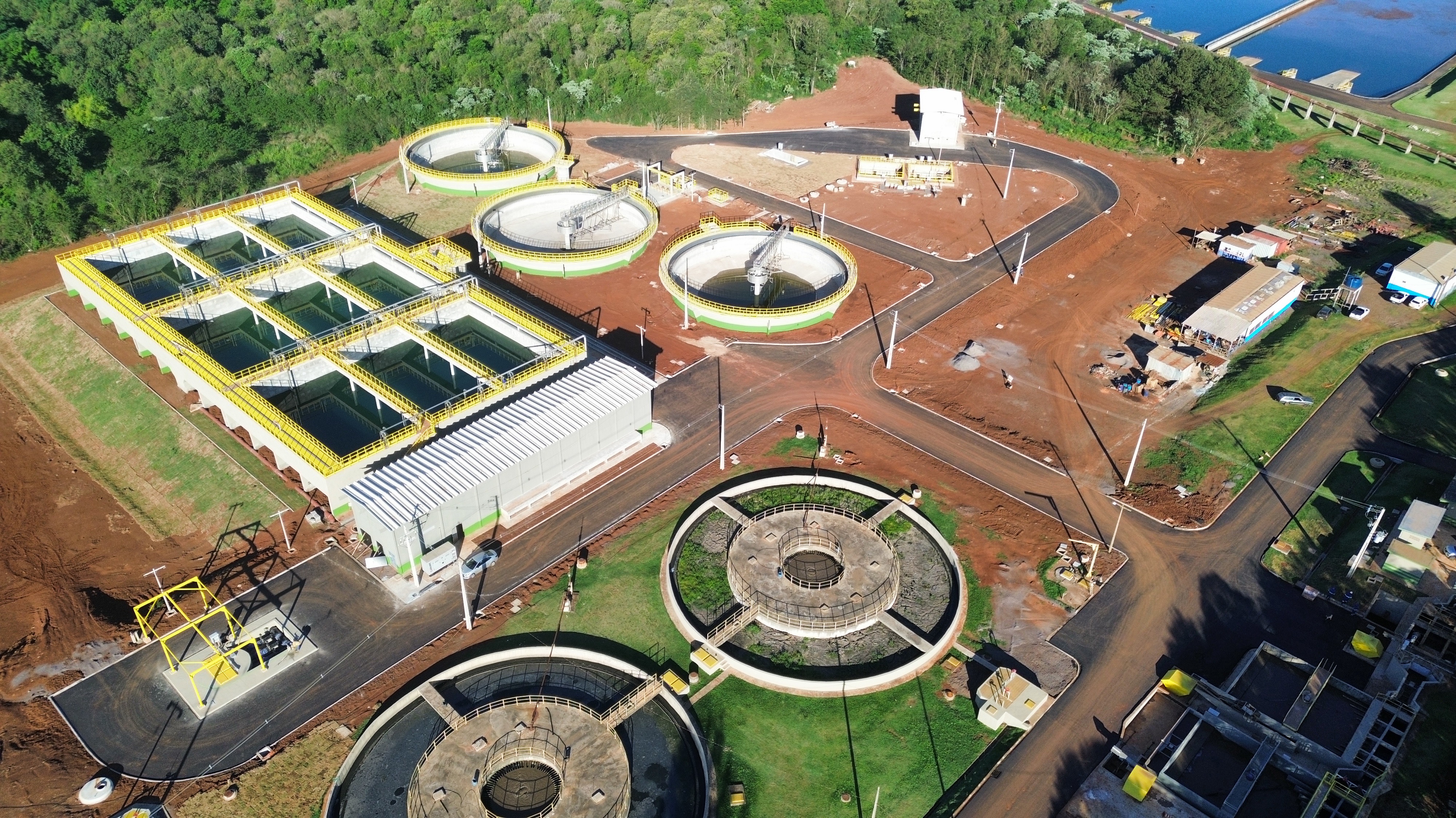 ETE Sul Cascavel fase de testes e pré-operação