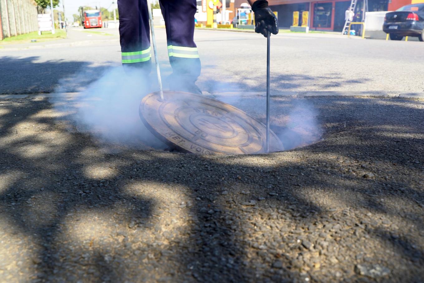 teste de fumaça