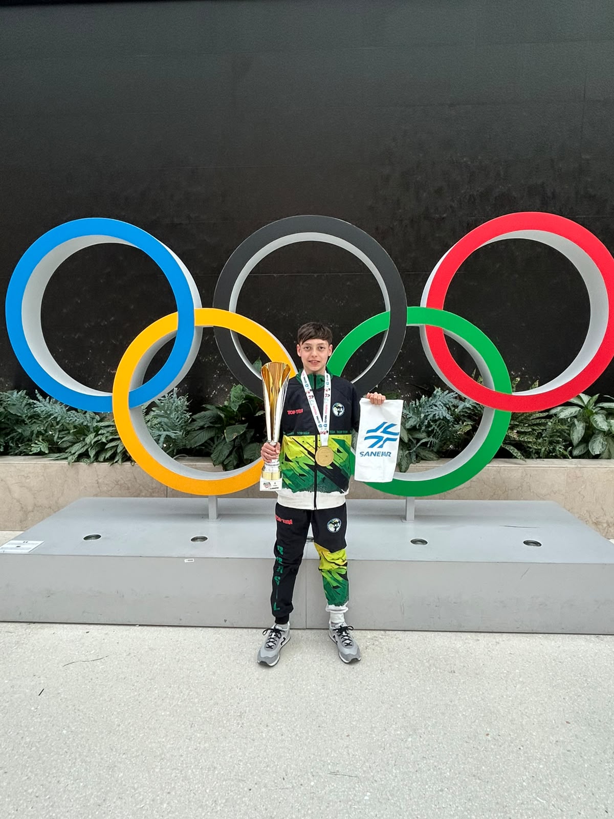 Emanuel Plath atleta ouro inédito para Brasil