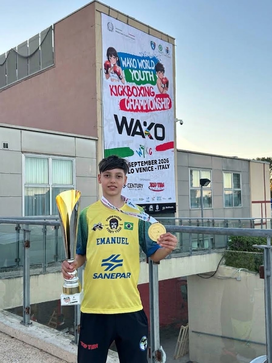 Emanuel Plath atleta patrocinado pela Sanepar