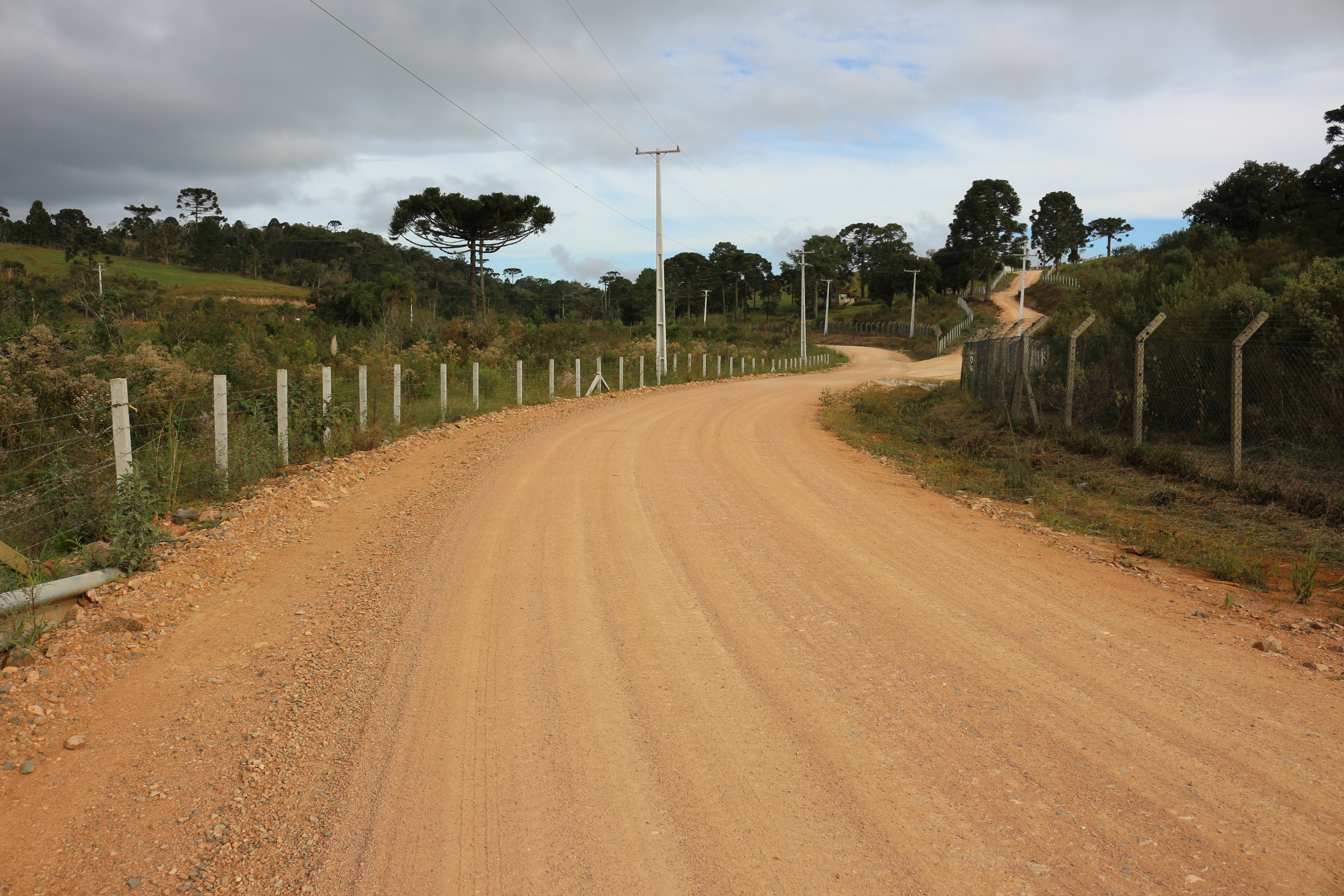 Estradas rurais Miringuava