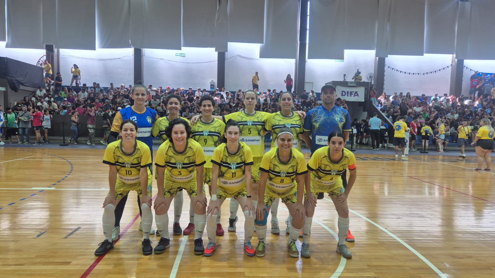 Time feminino do Paraná patrocinado pela Sanepar é campeão mundial de clubes no futsal para surdos